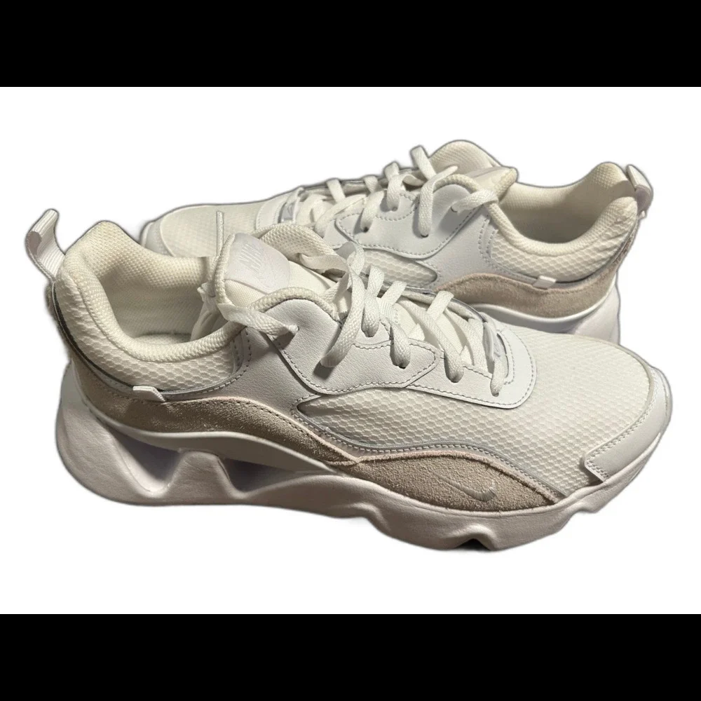 Nike RYZ 365 2 Platform Sneakers Women’s 11.5 White Tan